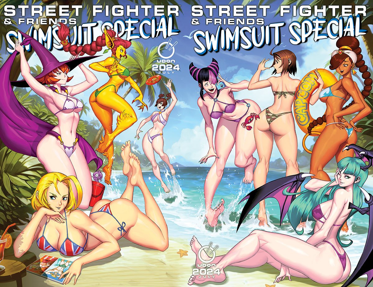 2024 Street Fighter and Friends Swimsuit Special Comic