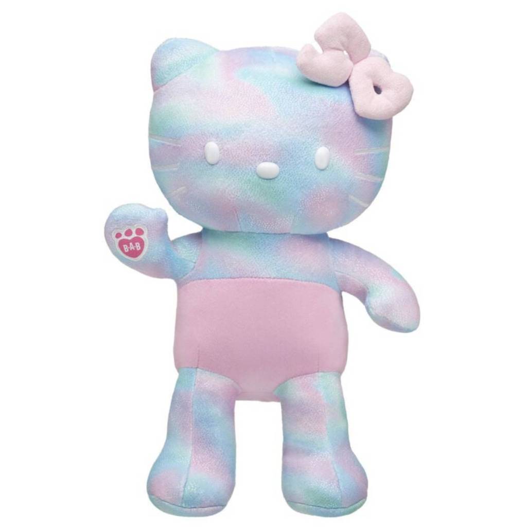 Плюшевая игрушка Hello Kitty в честь 50-летия Sanrio в магазине Build-a-Bear