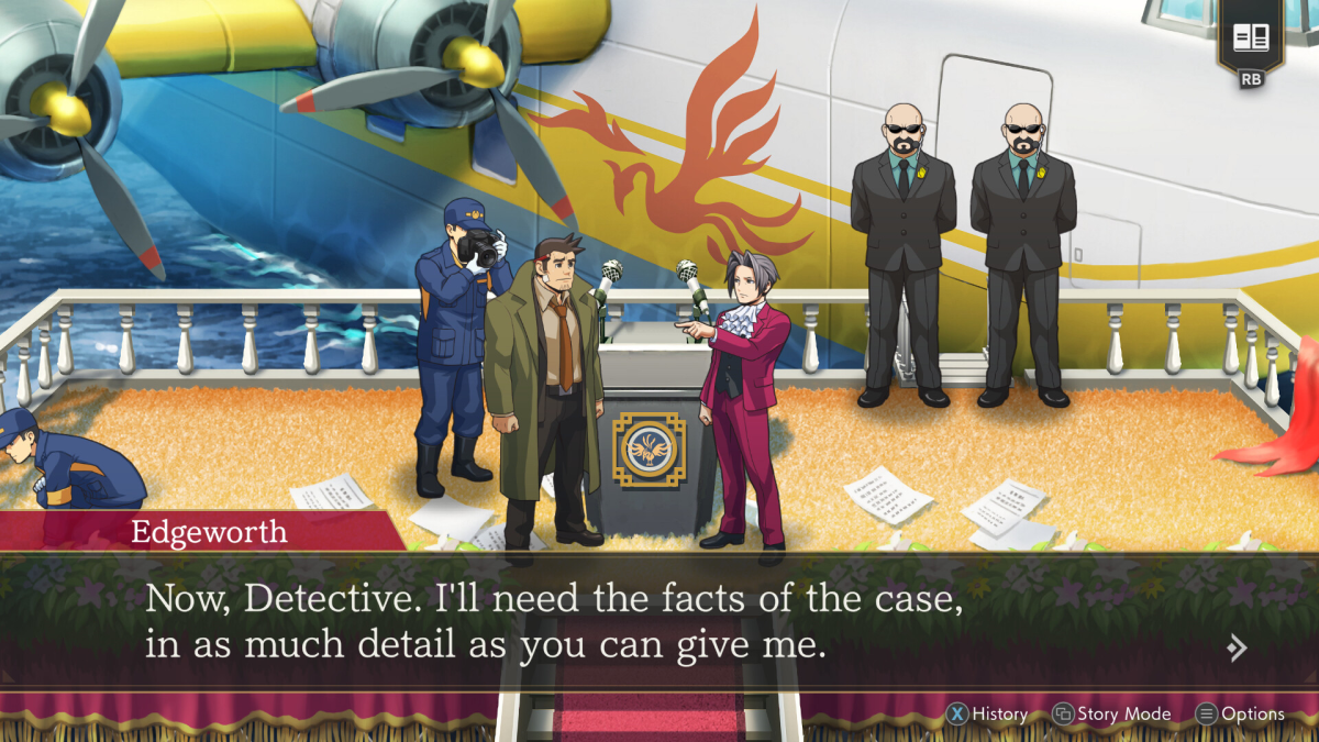 Демо-версия коллекции Ace Attorney Investigations в прямом эфире повсюду