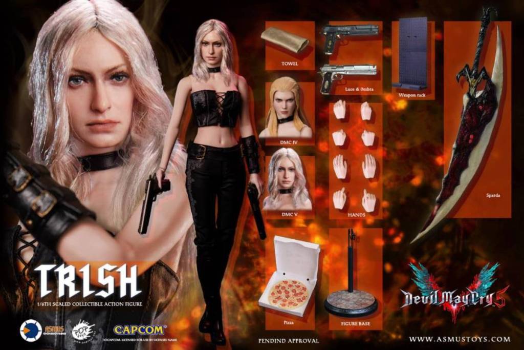 Devil May Cry Trish Figure Inspired by 4th and 5th Games