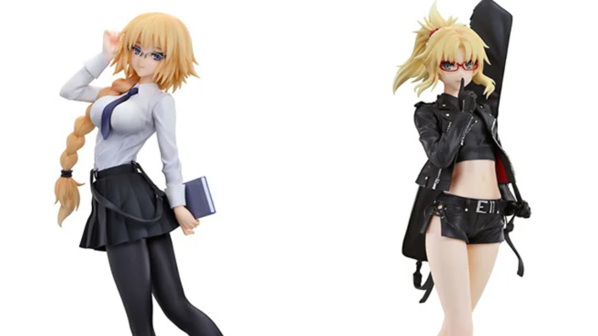 Fate/Apocrypha Figures Show Jeanne And Mordred With Glasses