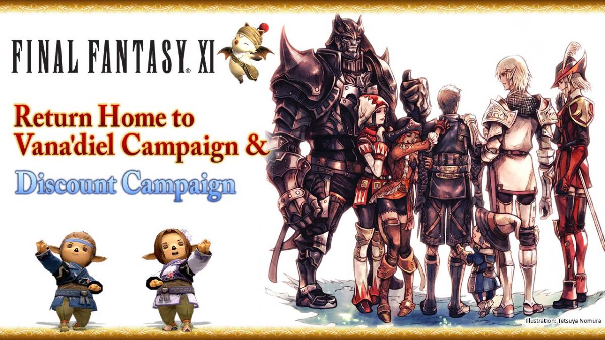 FFXI Return Home to Vana’diel and Discount Campaign Events Return