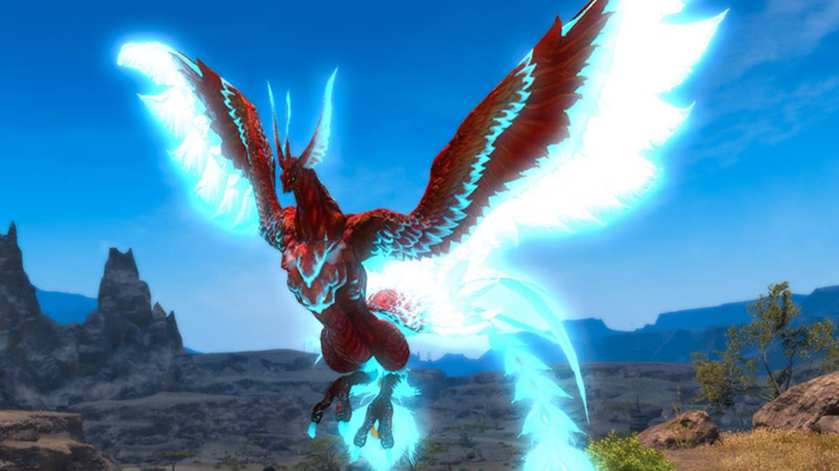 В магазин добавлено средство передвижения FFXIV The Rising 2023 Reborn Phoenix