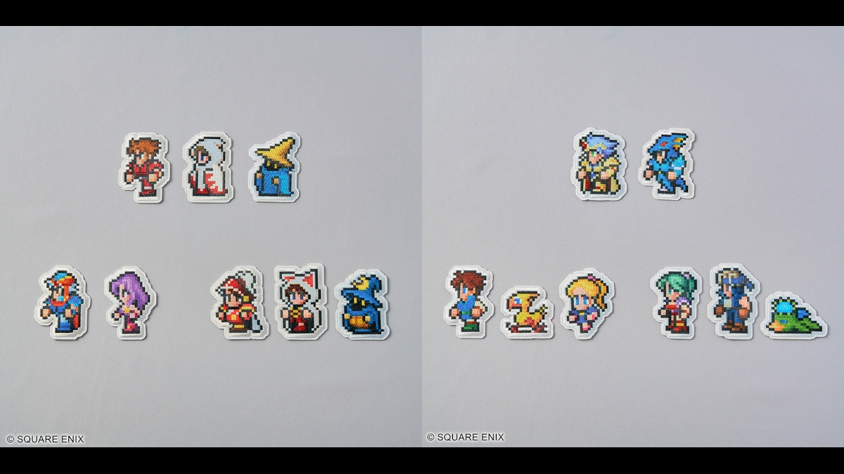 Square Enix Will Sell Final Fantasy Pixel Remaster Badges