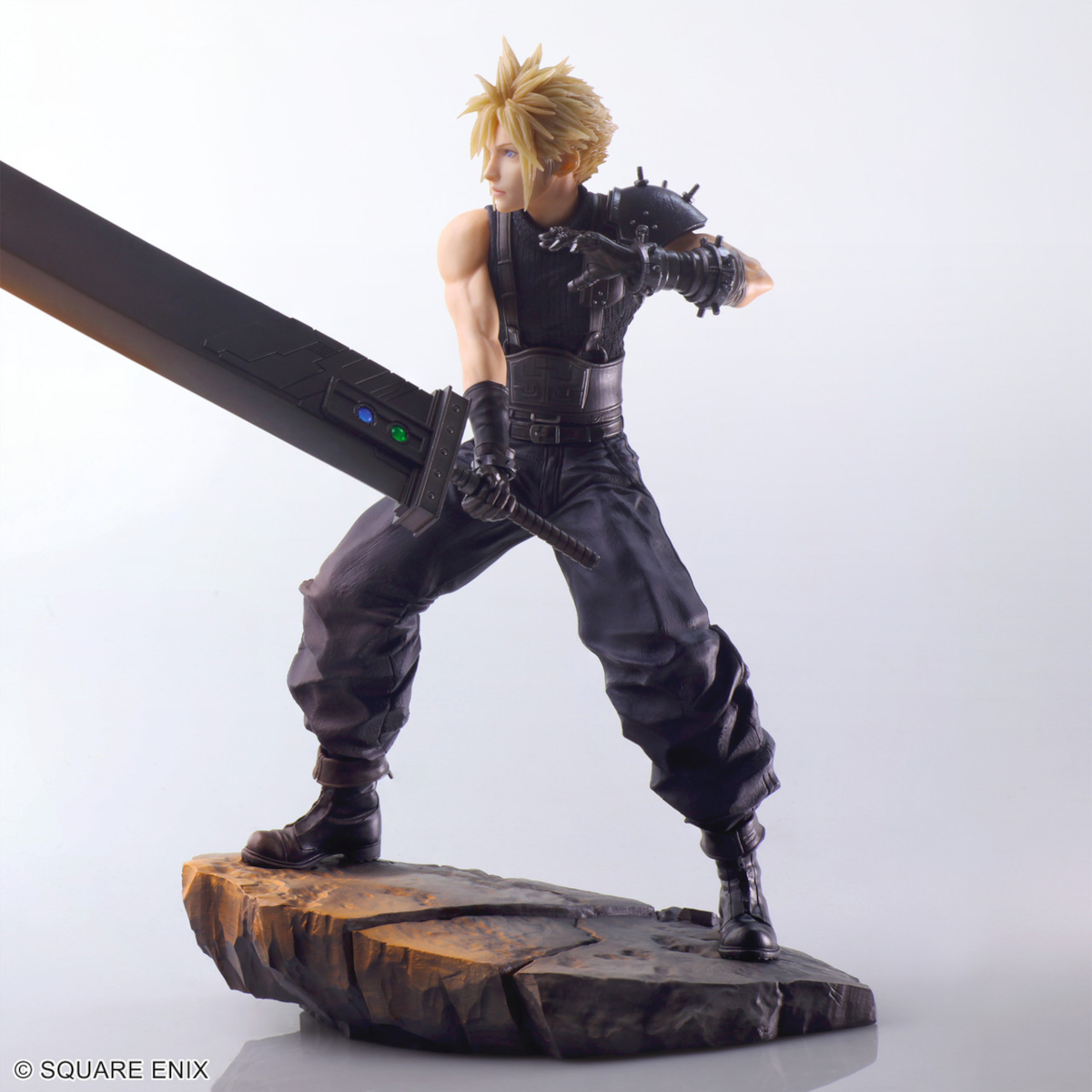 Final Fantasy VII FFVII Rebirth Cloud Strife Static Arts figure - side