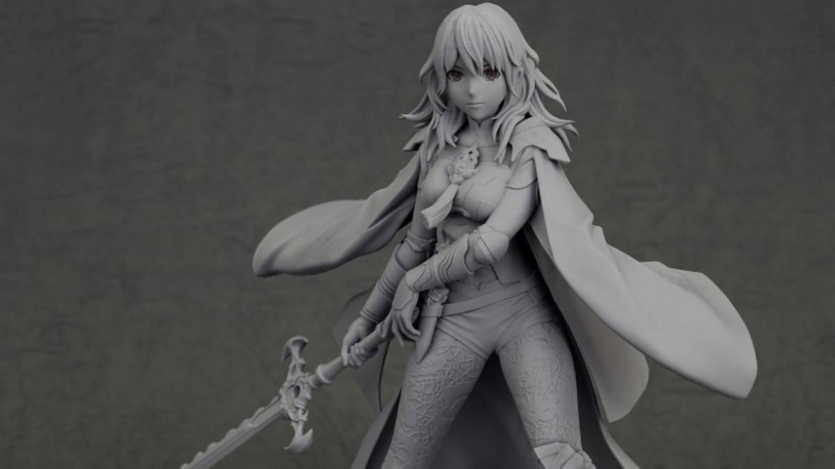 Fire Emblem: Three Houses Byleth Figure Prototypes Debut male and female Byleth