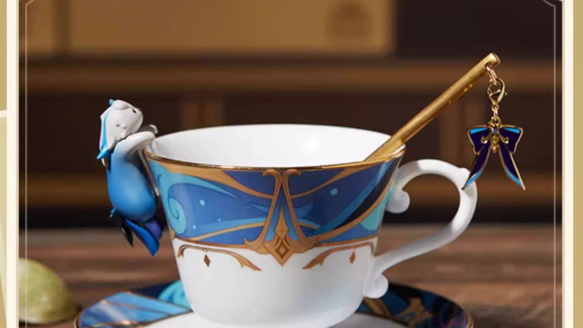 Genshin Impact Neuvillette Teacup Comes With Otter