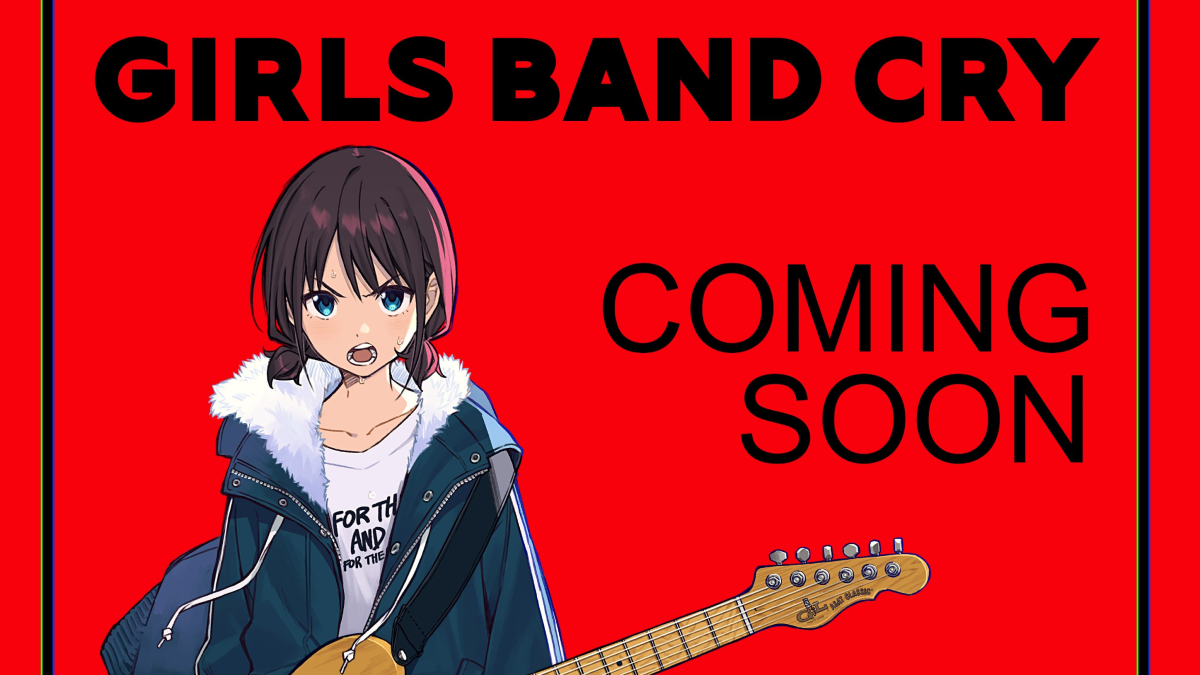 Art of Nina From Girls Band Cry announcing something coming soon