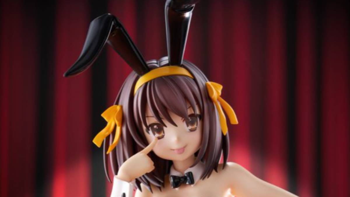 Haruhi Suzumiya Bunny Suit Figure Arrives Next Year