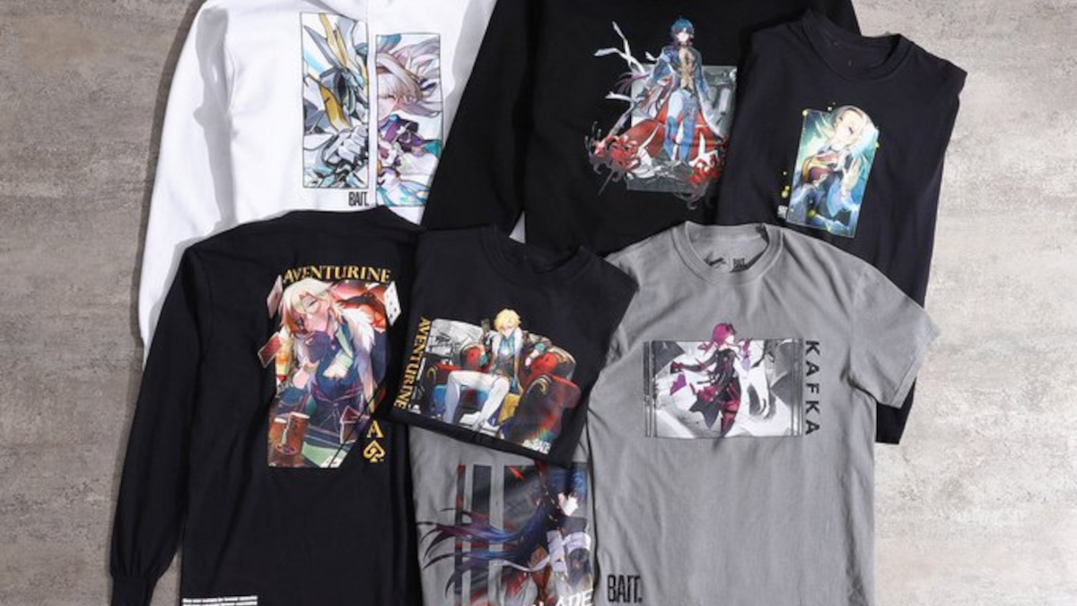 Honkai Star Rail Bait apparel released in Japan