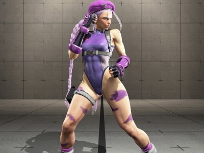 Street Fighter 6 Twitch Drops Cammy purple outfit