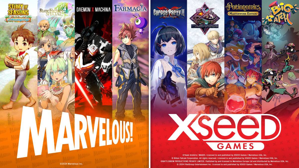 Marvelous USA and XSEED Game Publishing Duties Split