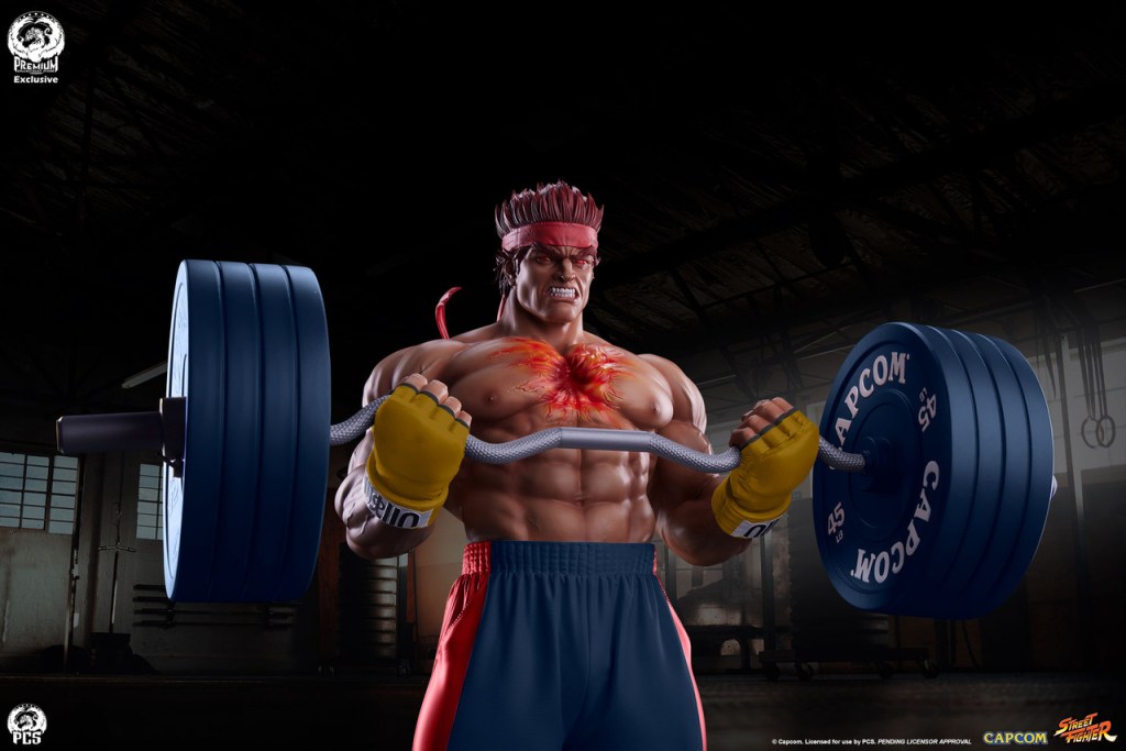 Next Street Fighter Powerlifting Figure Is Ryu Evil