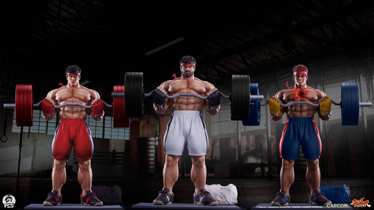 Next Street Fighter Powerlifting Figure Is Ryu