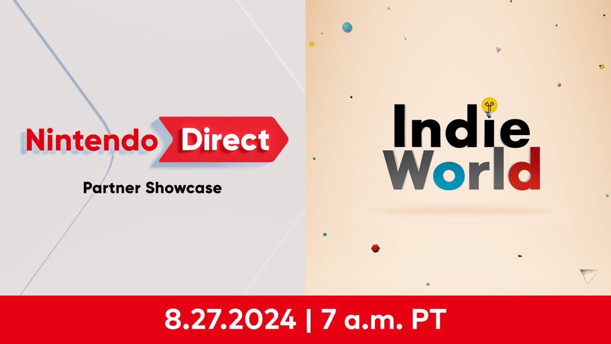 Nintendo Direct Partner Showcase and Indie World Coming