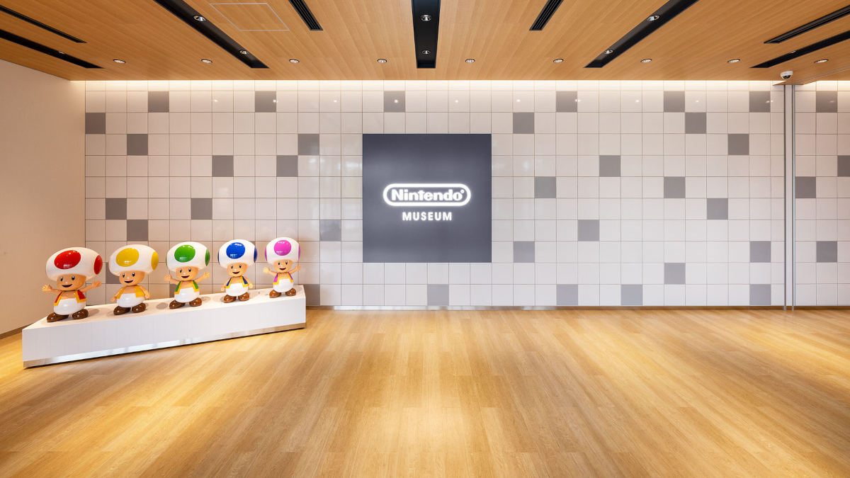 Nintendo Museum entryway - opening date confirmed in October 2024