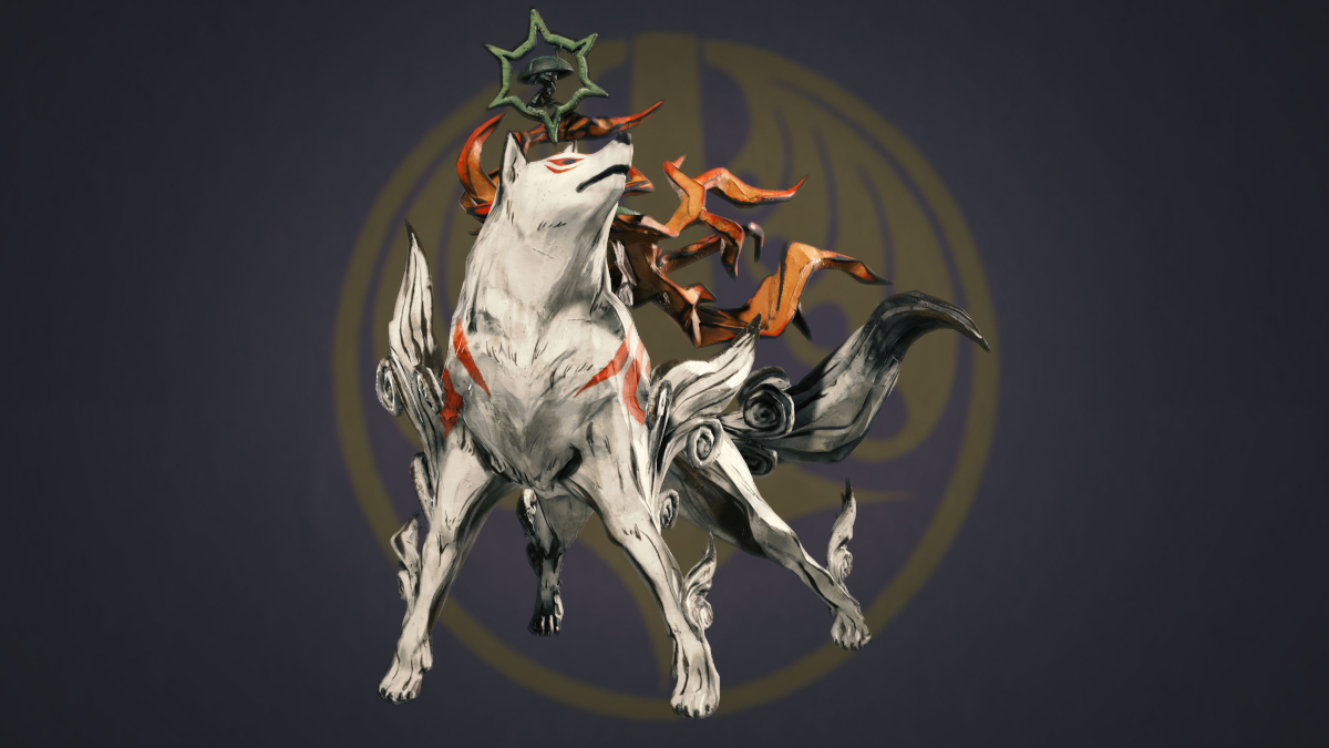 Okami Amaterasu in Kunitsu-Gami