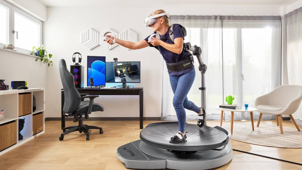 Omni One VR System Treadmill