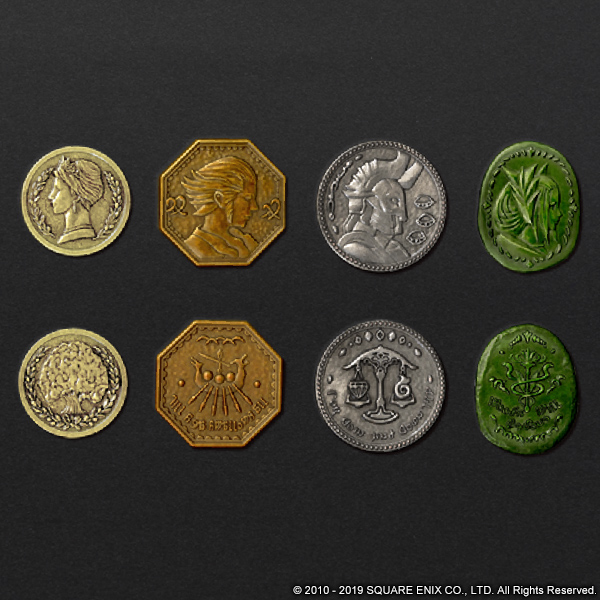 FFXIV Gil Coin Collection Set for Sale via Square Enix