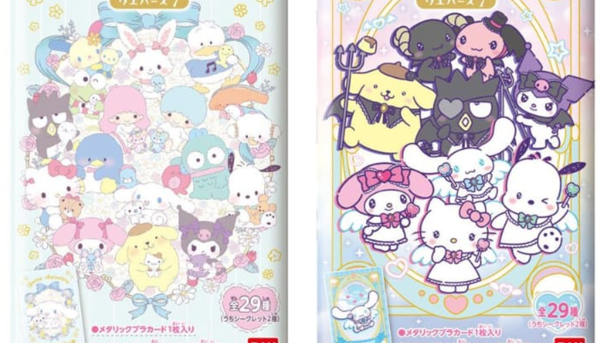 New Sanrio Wafer Cards with angels and devils