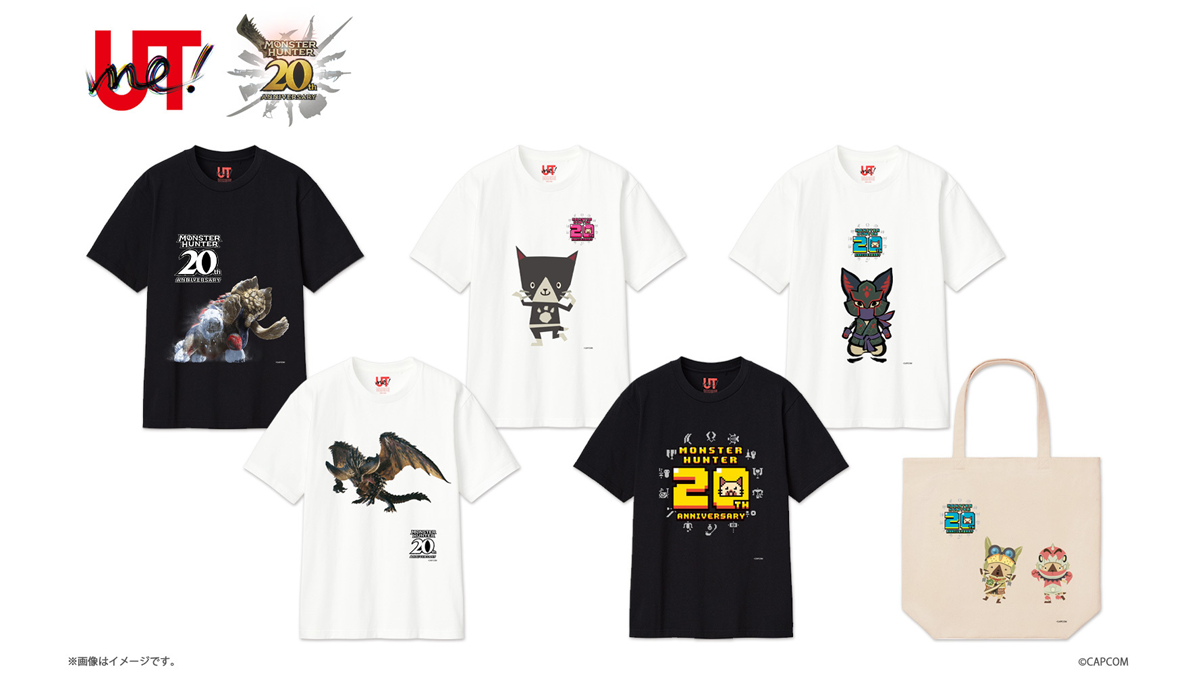 UNiqlo UTIME Monster Hunter PRints