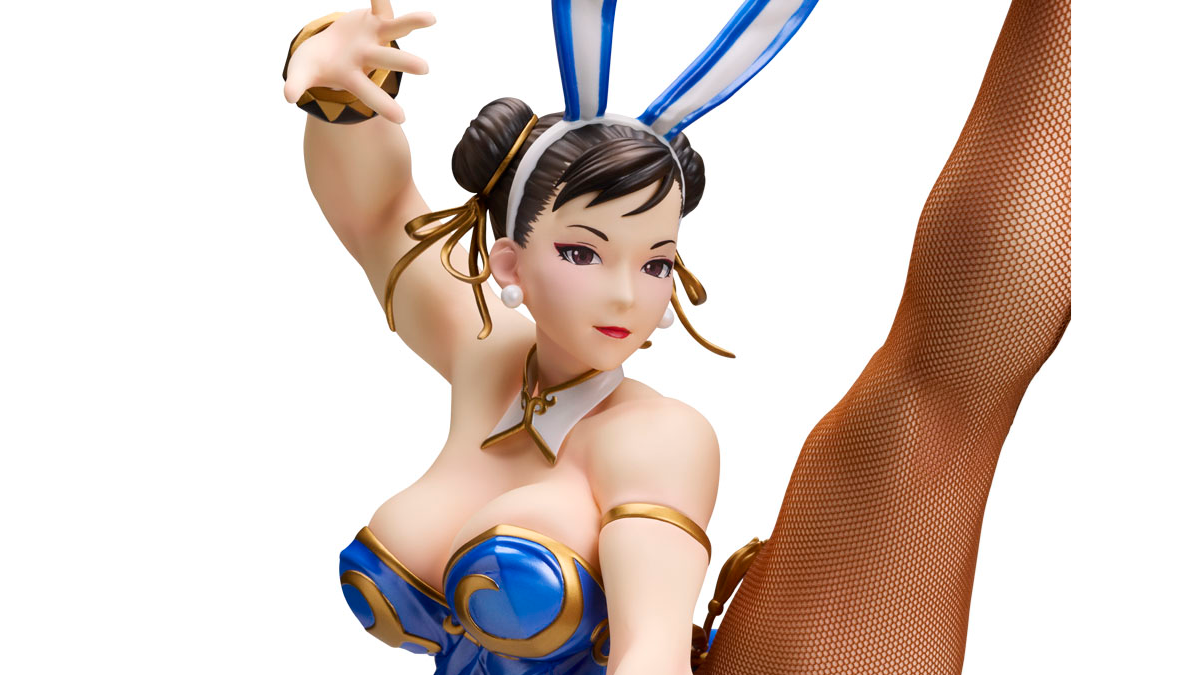 Street Fighter Chun-Li Bunny Girl Figure Is Almost 19 Inches Tall