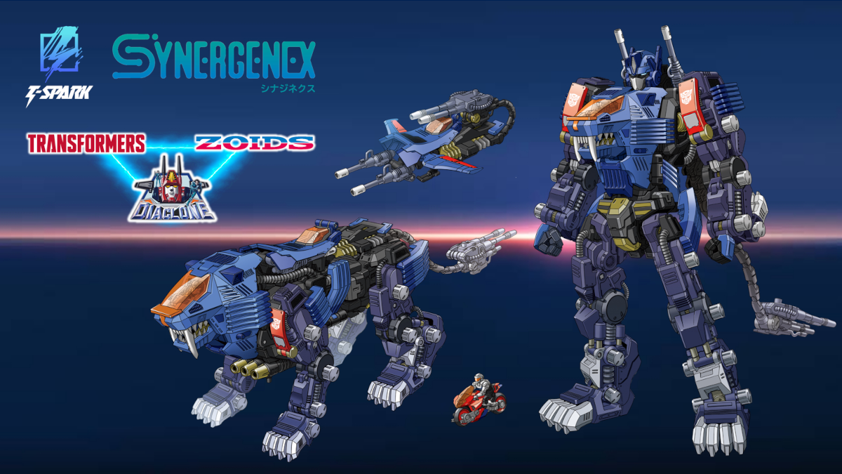 Synergenex Toys Will Tie Zoids and Transformers With Many IPs