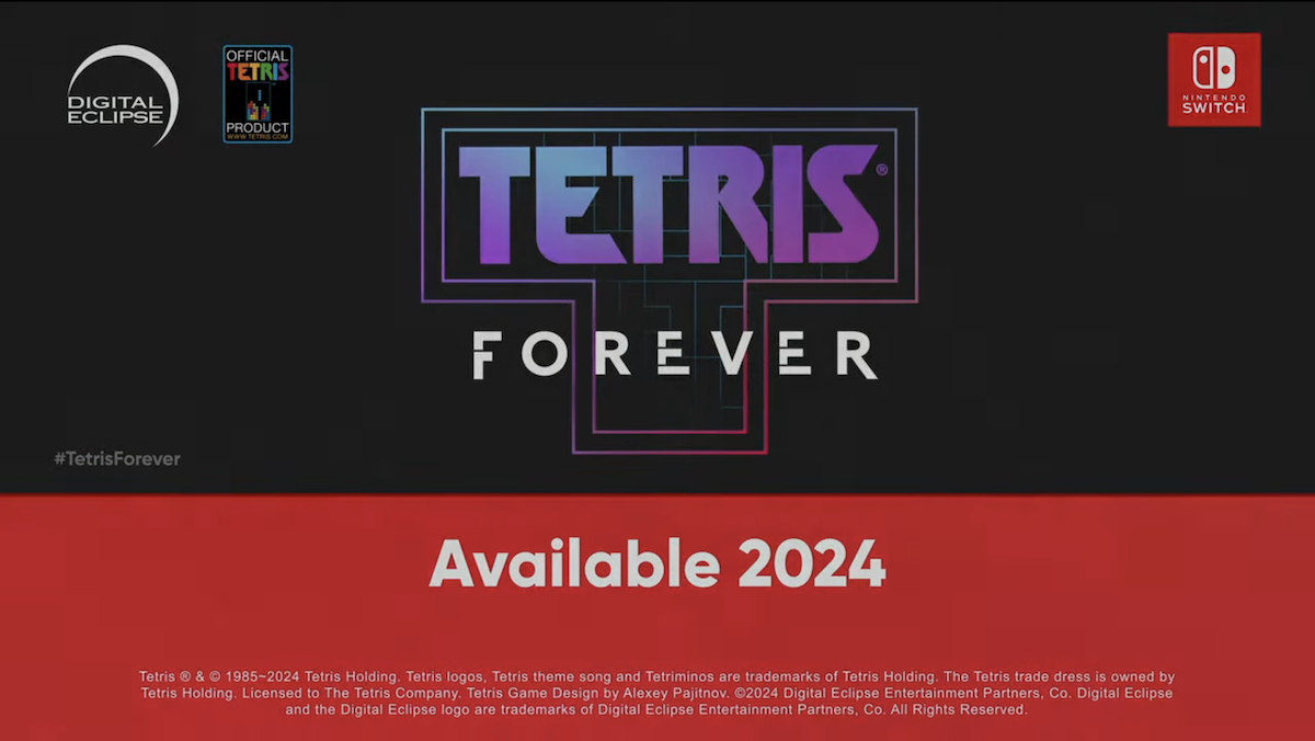 Tetris Forever анонсирован для Nintendo Switch