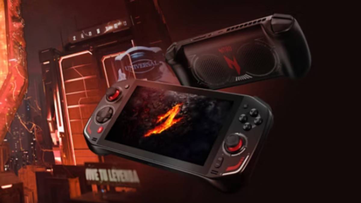 Acer анонсировала портативный компьютер Nitro Blaze 7, похожий на Steam Deck