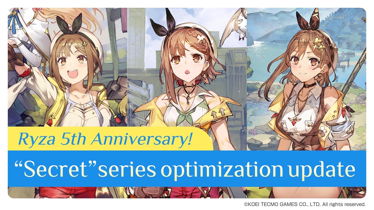 Los juegos de Atelier Ryza recibieron actualizaciones de optimización