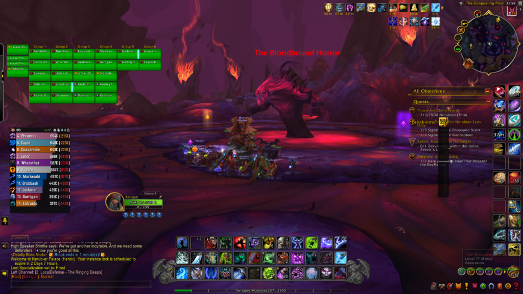 WoW World of Warcraft Bloodbound Horror Raid Guide