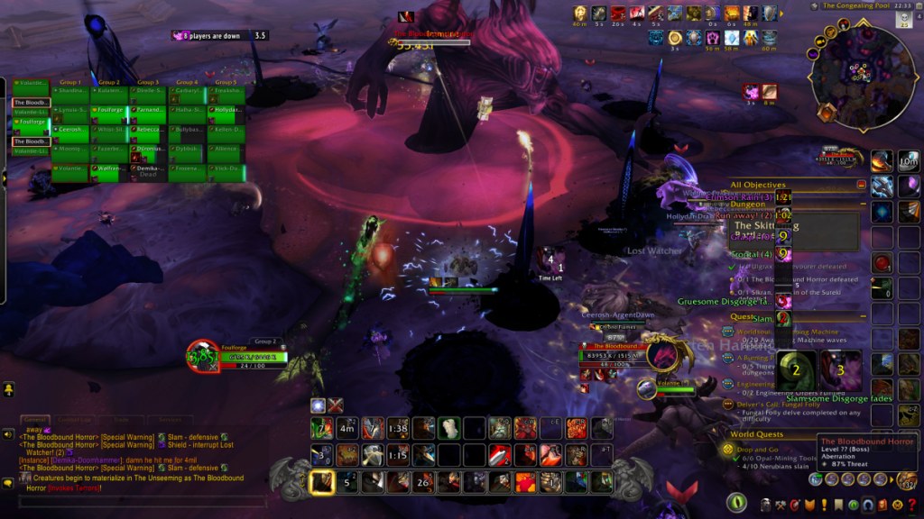 WoW World of Warcraft Bloodbound Horror Raid Guide