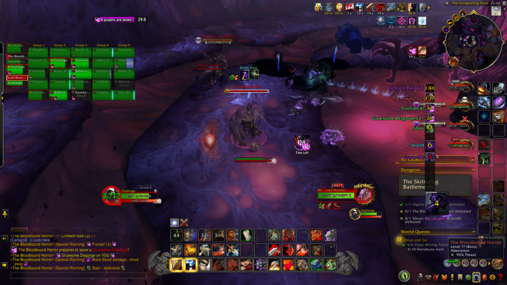 WoW World of Warcraft Bloodbound Horror Raid Guide