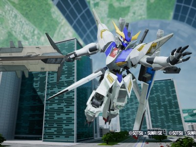 Custom Gunpla assembled in Gundam Breaker 4