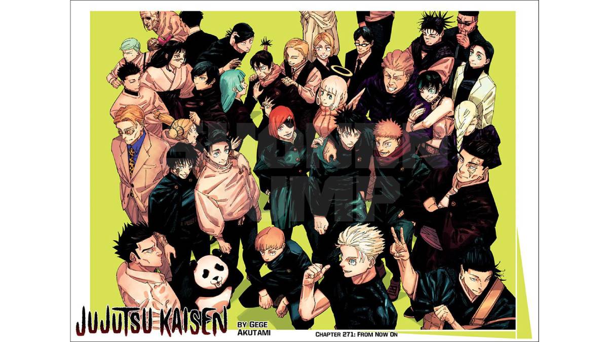 El capítulo final del manga Jujutsu Kaisen está disponible en todo el mundo