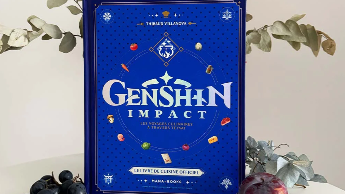 El libro de cocina oficial de Genshin Impact tiene más de 60 recetas