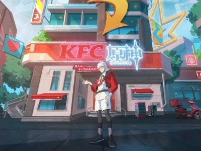 Genshin Impact KFC Animation Stars Young Colonel Sanders