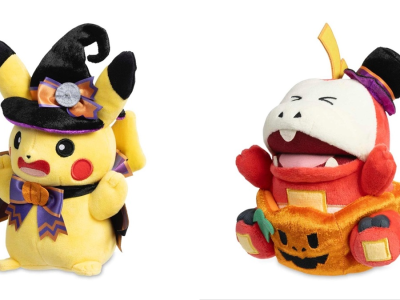 pokemon halloween plushes