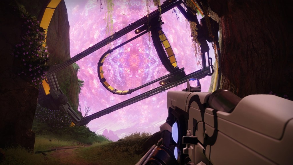 Screenshot from Destiny 2, Bungie's live-service game, and the Final Shape Expansion