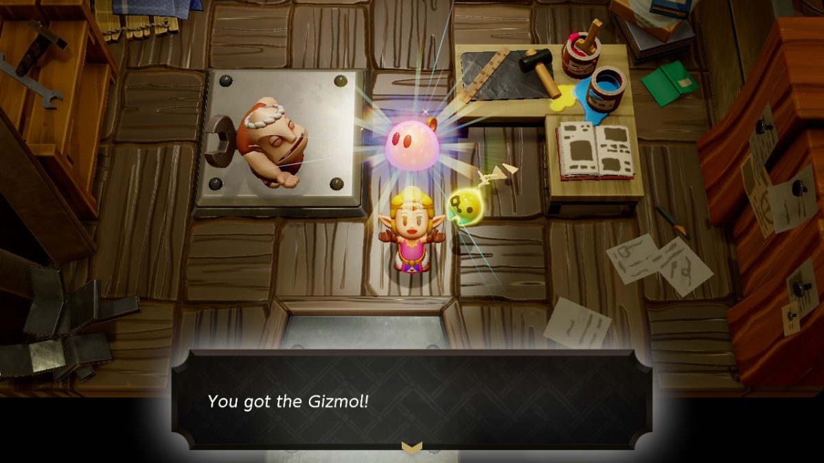 Legend of Zelda: Echoes of Wisdom ‘Performance Artist’ Automaton Guide Gizmol