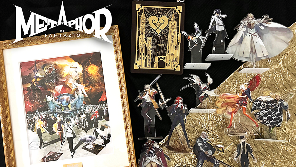 Metaphor: ReFantazio Acrylic Stands for Characters Appear