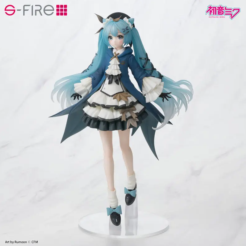 Hatsune Miku Autumn Trip Figure Uses Contest Winner Design