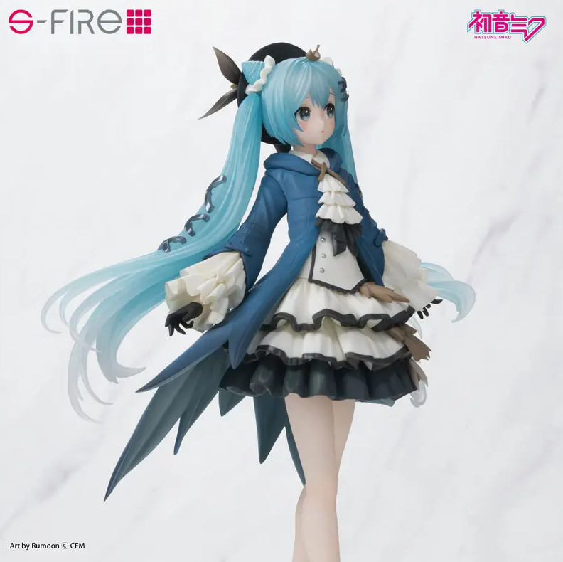 Hatsune Miku Autumn Trip Figure Uses Contest Winner Design