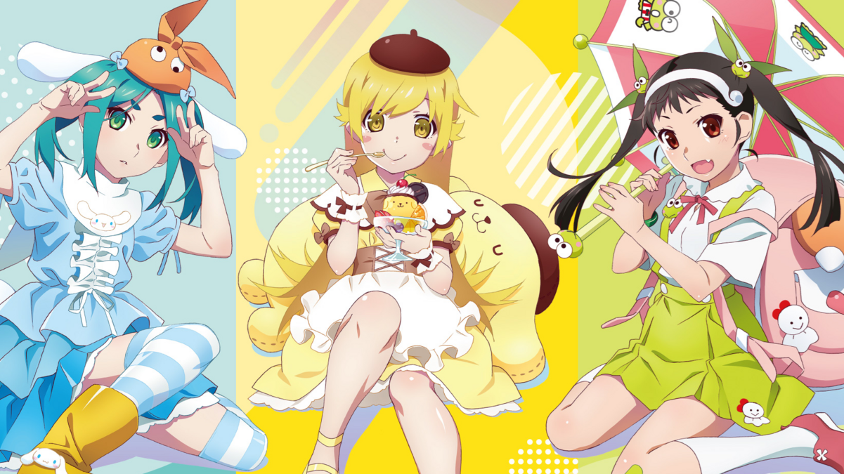 Sanrio Pop-Up Shop Features Monogatari Characters