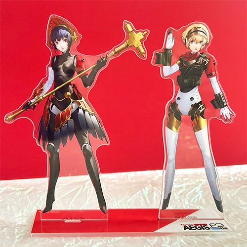 New Persona 3 Reload Pins, Acrylic Stand Feature Aigis & Metis