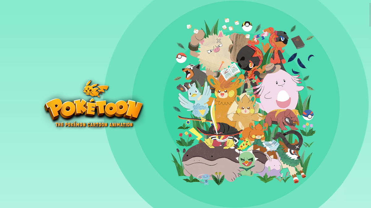 Новые мультфильмы о покемонах Poketoon выходят каждую среду