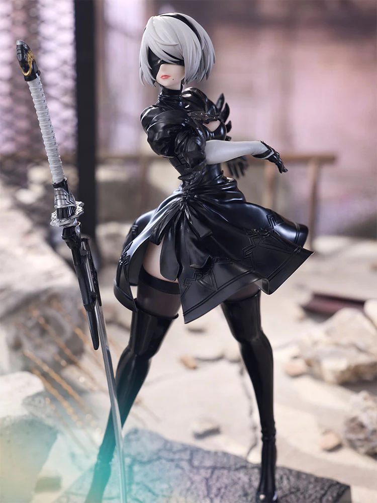 NieR Automata 2B and 9S FuRyu Figures Appear in 2025