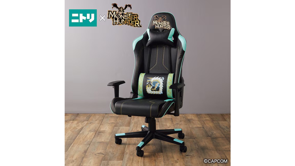 Monster Hunter X Nitori Desk and Gaming Chairs