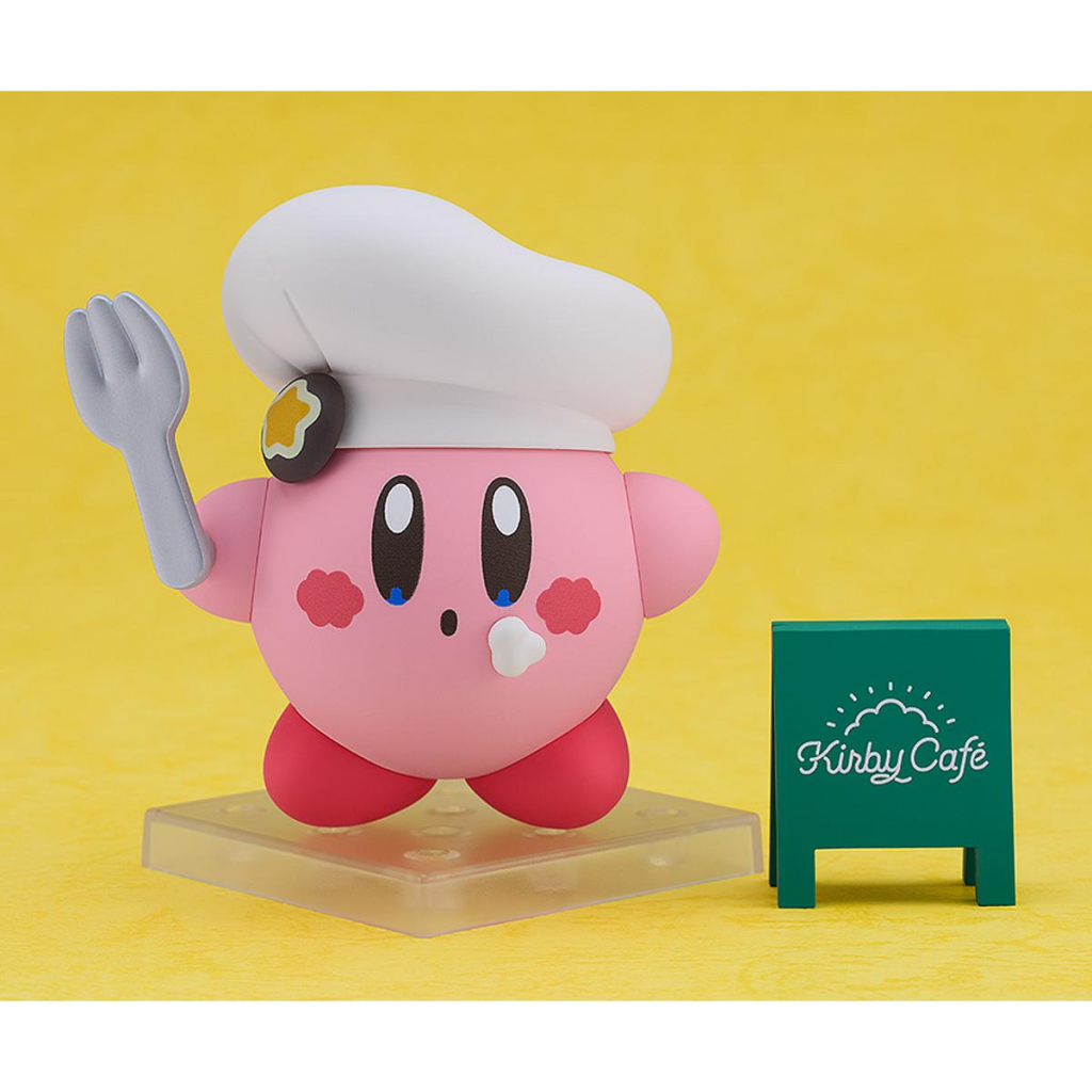 Kirby Cafe Kirby y Waddle Dee Nendoroids sirven cosas