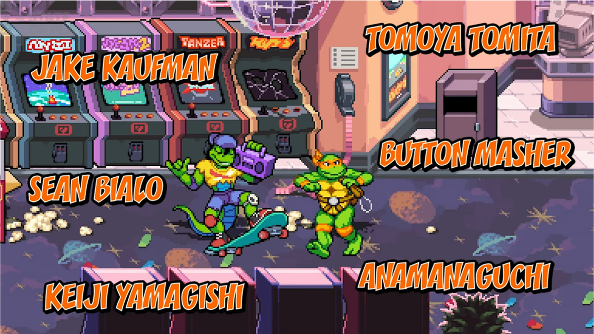 TMNT: Shredder’s Revenge Mona Lisa and Mondo Gecko DLC Released